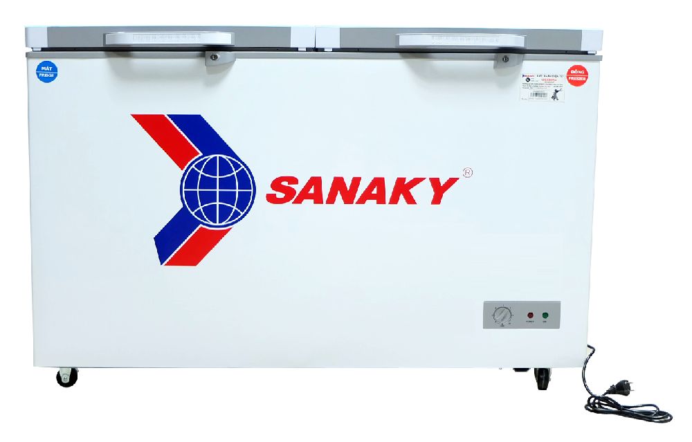 Tủ đông Sanaky VH-3699W2KD 270 lít Mặt kính cường lực