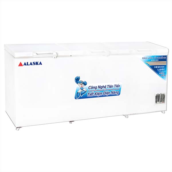 Tủ đông Alaska HB-1400C 1 ngăn đông 3 nắp dỡ 1400L dàn đồng