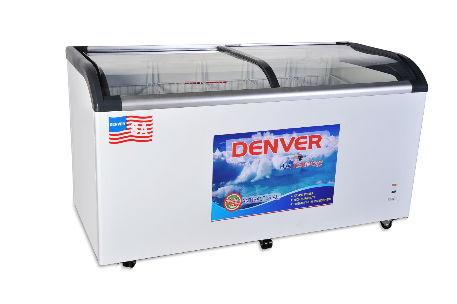 Tủ đông mặt kính Denver AS 1280K