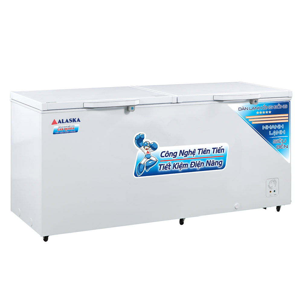 Tủ đông Alaska HB-1200C 1200L 1 ngăn đông dàn đồng