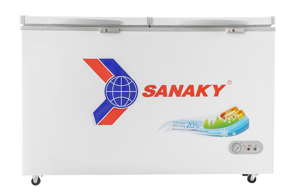 Tủ đông Sanaky 410 lít VH 5699HY4K kính cường lực
