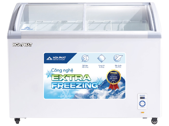 Tủ đông Hòa Phát 1 ngăn 2 cánh HSF AD6451.C1