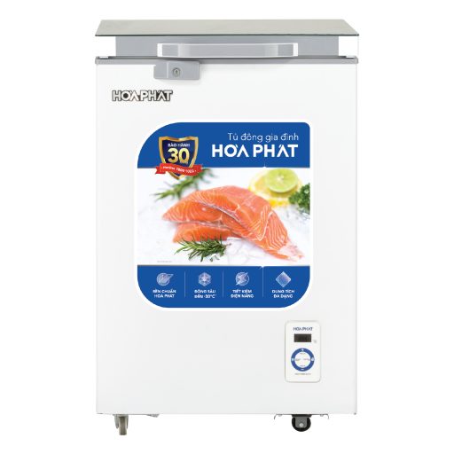 Tủ đông Hòa Phát HPF AD6107.T1 mặt kính 1 ngăn 1 cánh